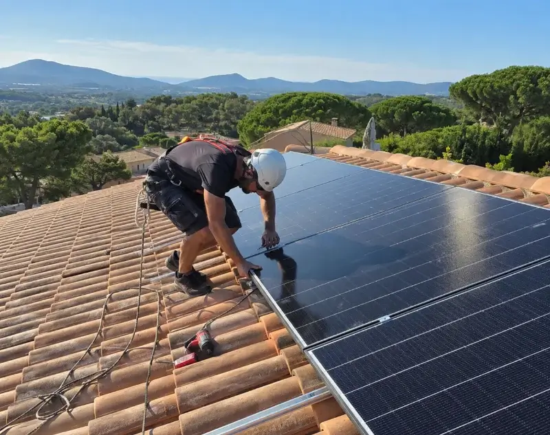 Installateur panneaux solaires Mésigny — pose photovoltaïque sur toiture